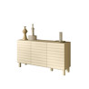 Buffet/bahut moderne 3 portes coloris crème Adriatic