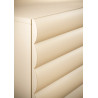 Commode moderne 3 tiroirs coloris crème Adriatic