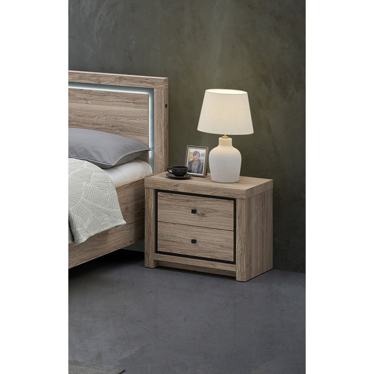Chevet contemporain chêne summer Eluard