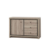 Commode contemporaine chêne summer Eluard