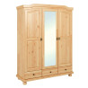 Armoire style campagne en pin massif naturel Hada