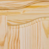 Armoire style campagne en pin massif naturel Hada