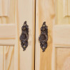 Armoire style campagne en pin massif naturel Hada