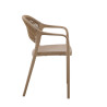 Fauteuil de terrasse extérieur empilable en polypropylène Limbourg