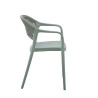 Fauteuil de terrasse extérieur empilable en polypropylène Limbourg