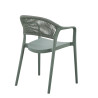 Fauteuil de terrasse extérieur empilable en polypropylène Limbourg