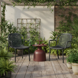 Table basse de terrasse en polypropyl&egrave;ne Sulice