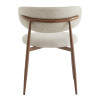 Chaise de restaurant en tissu Blondie (lot de 2)