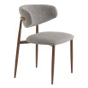 Chaise de restaurant en tissu Blondie (lot de 2)