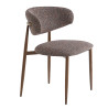 Chaise de restaurant en tissu Blondie (lot de 2)