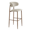 Tabouret de bar en tissu Blondie (lot de 2)