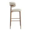 Tabouret de bar en tissu Blondie (lot de 2)