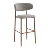 Tabouret de bar en tissu Blondie (lot de 2)