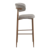 Tabouret de bar en tissu Blondie (lot de 2)