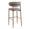 Tabouret de bar en tissu Blondie (lot de 2)