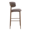 Tabouret de bar en tissu Blondie (lot de 2)