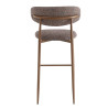 Tabouret de bar en tissu Blondie (lot de 2)