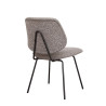 Chaise de restaurant en tissu Frankie (lot de 2)