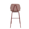 Tabouret de restaurant en tissu Frankie (lot de 2)