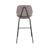 Tabouret de restaurant en tissu Frankie (lot de 2)