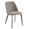 Chaise de restaurant en tissu Magda (lot de 2)