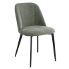 Chaise de restaurant en tissu Magda (lot de 2)