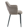 Fauteuil de restaurant en tissu Magda (lot de 2)
