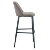 Tabouret de restaurant en tissu Magda (lot de 2)