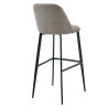 Tabouret de restaurant en tissu Magda (lot de 2)
