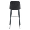 Tabouret de restaurant en tissu Magda (lot de 2)