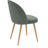 Chaise de restaurant en tissu Enzo (lot de 2)