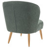 Chaise lounge de restaurant en tissu Enzo
