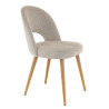 Chaise de brasserie en tissu Asia (lot de 2)
