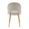 Chaise de brasserie en tissu Asia (lot de 2)