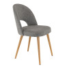 Chaise de brasserie en tissu Asia (lot de 2)