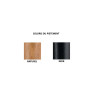 Chaise de restaurant en tissu Asia (lot de 2)