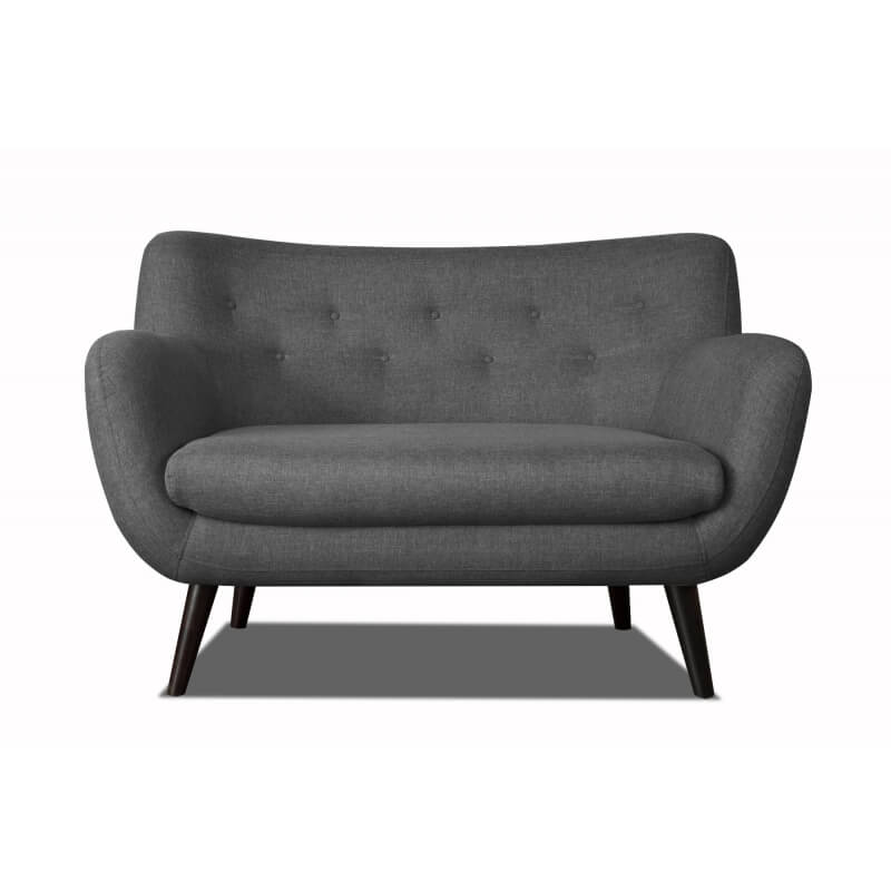 canapé 2 places design canap 233 2 places design en tissu gris fonc 233 axelle matelpro canapé 2 places design canap 233 2 places design en tissu gris fonc 233 axelle matelpro