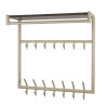 Patère murale industrielle H 86 cm en métal beige Teresa