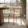 Chaise de salle à manger moderne en tissu Monti Nouria (lot de 2)