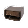 Chevet suspendu style nature en acacia massif brun Monroe