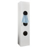 Buanderie complète contemporaine blanche 230 cm Jesy
