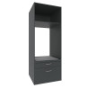 Buanderie complète contemporaine graphite 230 cm Jesy