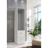 Armoire penderie de buanderie blanche profondeur 69 cm Jesy