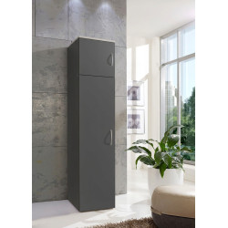 Surmeuble 1 porte graphite profondeur 69 cm Jesy