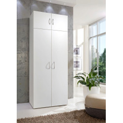 Surmeuble 2 portes blanc profondeur 54 cm Jesy