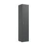 Armoire buanderie graphite 1 porte profondeur 40 cm Jesy