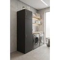 Surmeuble 1 porte graphite profondeur 40 cm Jesy
