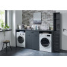 Armoire buanderie graphite 6 tiroirs/2 étagères profondeur 40 cm Jesy