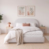 Matelas mousse réversible déhoussable housse lavable 20 cm Houle