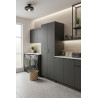 Armoire penderie graphite profondeur 54 cm Jesy